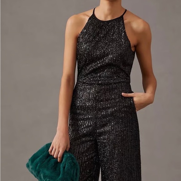 Elegant Black Jumpsuit - Picture 2 of 7